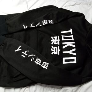 Black Tokyo Graphic Sweatshirt